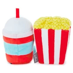 Hallmark Better Together Popcorn And Slushie Magnetic Plush, 5" -Hallmark Toys Shop Popcorn and Slushie Magnetic Plush 1KID2090 02