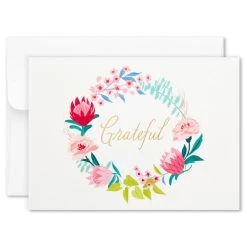 Hallmark Pretty Floral Assorted Blank Thank-You Notes, Box Of 24 -Hallmark Toys Shop Pretty Floral Assorted Blank ThankYou Notes in Box 1499TYN2424 05