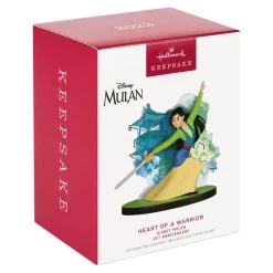 Hallmark Disney Mulan 25th Anniversary Heart Of A Warrior Ornament -Hallmark Toys Shop Princess Mulan With Sword Keepsake Ornament 1999QXD6679 04