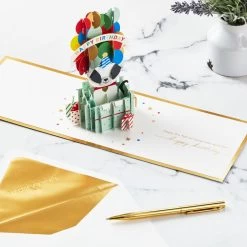 Hallmark It's Your Day Puppy In Present 3D Pop-Up Birthday Card -Hallmark Toys Shop Puppy in a Present 3D PopUp Birthday Card 1299LAD2883 06