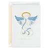 Hallmark Peace On Earth Angel Quilled Paper Handmade Christmas Card -Hallmark Toys Shop Quilled Paper Peace Angel Handmade Christmas Card 1299IXC7334 01