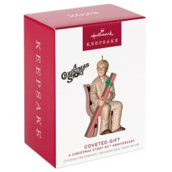 Hallmark A Christmas Story™ 40th Anniversary Coveted Gift Ornament -Hallmark Toys Shop Ralphie With Christmas Gift Keepsake Ornament 2099QXI6007 04