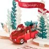 Hallmark Joy To You 3D Pop-Up Christmas Card 2 Hallmark Joy To You 3D Pop-Up Christmas Card -Hallmark Toys Shop Red Truck 3D PopUp Christmas Card 1299IXC7122 01