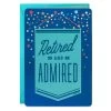 Hallmark 16" Retired And Admired Jumbo Retirement Card With Banner -Hallmark Toys Shop Retired Admired Retirement Card 1299CBG3022 01