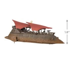 Hallmark Star Wars: Return Of The Jedi™ Jabba's Sail Barge, The Khetanna™ Ornament With Sound -Hallmark Toys Shop Return of Jedi Jabbas Barge Keepsake Ornament 3799QXI7109 03