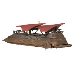 Hallmark Star Wars: Return Of The Jedi™ Jabba's Sail Barge, The Khetanna™ Ornament With Sound -Hallmark Toys Shop Return of Jedi Jabbas Barge Keepsake Ornament 3799QXI7109 06