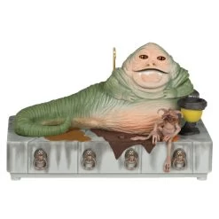 Hallmark Star Wars: Return Of The Jedi™ Jabba The Hutt™ Ornament With Sound And Motion