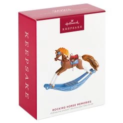 Hallmark Rocking Horse Memories 2023 Ornament -Hallmark Toys Shop Rocking Horse Keepsake Ornament 1799QXR8089 04