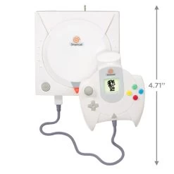 Hallmark SEGA Dreamcast Console Musical Ornament With Light -Hallmark Toys Shop SEGA Dreamcast Console Keepsake Ornament 2299QXI7457 03