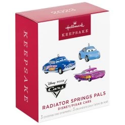Hallmark Mini Disney/Pixar Cars Radiator Springs Pals Ornaments, Set Of 3 -Hallmark Toys Shop Sally Doc Hudson Ramone Cars Keepsake Ornaments 2999QXM9297 06