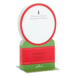Front Page -Hallmark Toys Shop Santa Sleigh Snowglobe 3D PopUp Music Motion Christmas Card 1299XOD9985 02