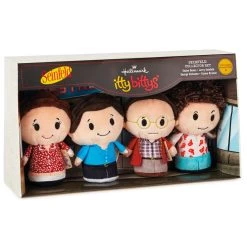 Hallmark Itty Bittys® Seinfeld Collector Set Plush, Set Of 4 -Hallmark Toys Shop Set of 4 Seinfeld Plush itty bittys 1KDD2083 03