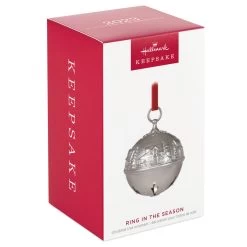 Hallmark Ring In The Season Metal Bell Ornament -Hallmark Toys Shop Silver Jingle Bell Keepsake Ornament 2699QXR8139 04