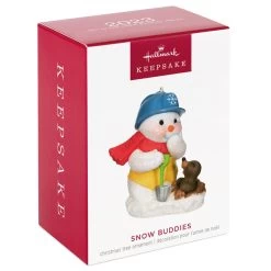 Hallmark Snow Buddies 2023 Ornament -Hallmark Toys Shop Snowman and Gopher Keepsake Ornament 1799QXR8037 04