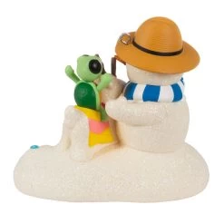 Hallmark Sandal The Snowman Ornament -Hallmark Toys Shop Snowman on Beach Keepsake Ornament 1799QXR8097 06
