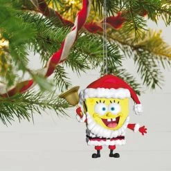 Hallmark Nickelodeon SpongeBob SquarePants Santa Ornament -Hallmark Toys Shop SpongeBob Santa Keepsake Ornament 1899QXI7367 02
