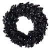 Hallmark Black Pre-Lit Wreath, 30" -Hallmark Toys Shop Star Galaxy Black Artificial Wreath With Lights 1QSB6306 01