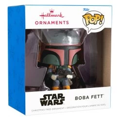 Star Wars™ Boba Fett™ Funko POP!® Hallmark Ornament 10 Star Wars™ Boba Fett™ Funko POP!® Hallmark Ornament -Hallmark Toys Shop Star Wars Boba Fett Funko POP Christmas Ornament 3HCM2312 04