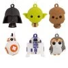 Mini Star Wars™ Shatterproof Hallmark Ornaments, Set Of 6 -Hallmark Toys Shop Star Wars Characters Miniature Christmas Ornaments Set of 6 2HCM6129 01