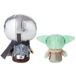 Hallmark Itty Bittys® Star Wars™ The Mandalorian™ And Grogu™ Plush, Set Of 2 -Hallmark Toys Shop Star Wars Mandalorian and Grogu Plush itty bittys 2Pack 1KDD2106 02