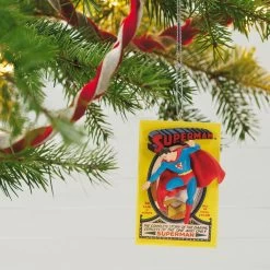 Hallmark DC™ 85th Anniversary Superman™ Ornament 9 Hallmark DC™ 85th Anniversary Superman™ Ornament -Hallmark Toys Shop Superman Comic Book Keepsake Ornament 1999QXI6109 02
