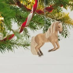 Hallmark Andalusian Dream Horse Ornament -Hallmark Toys Shop Tan Horse Keepsake Ornament 1799QGO2709 02