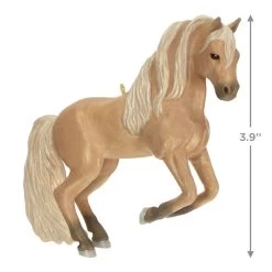 Hallmark Andalusian Dream Horse Ornament -Hallmark Toys Shop Tan Horse Keepsake Ornament 1799QGO2709 03