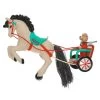 Hallmark A Pony For Christmas 2023 Ornament -Hallmark Toys Shop Teddy Bear in Horse Chariot Keepsake Ornament 1799QXR8039 01