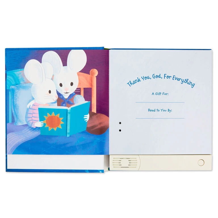 Hallmark Thank You, God, For Everything: A Bedtime Prayer Recordable Storybook 5 Hallmark Thank You, God, For Everything: A Bedtime Prayer Recordable Storybook - Image 3