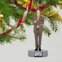 Hallmark The Office Dwight Schrute Ornament With Sound -Hallmark Toys Shop The Office Dwight Schrute Keepsake Ornament 2199QXI7257 02
