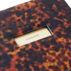 Hallmark Tortoiseshell Guest Book -Hallmark Toys Shop Tortoiseshell Print Guest Book 1EDY3147 04