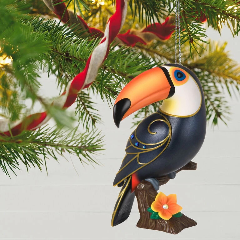 Hallmark Toucan 2023 Exclusive Ornament 4 Hallmark Toucan 2023 Exclusive Ornament - Image 2