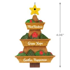 Hallmark Season's Gardenings Ornament -Hallmark Toys Shop TreeShaped Gardening Planter Keepsake Ornament 1899QGO2947 03