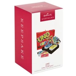 Hallmark Mattel UNO™ Family Game Night® Ornament -Hallmark Toys Shop UNO Game Keepsake Ornament 1899QXR8249 04
