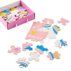 Hallmark Magical You 48-Piece Floor Puzzle -Hallmark Toys Shop Unicorn and Rainbow 48Piece Kids Floor Jigsaw Puzzle 1PUZ1435 02