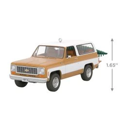 Hallmark All-American Trucks 1973 Chevrolet® Blazer® 2023 Metal Ornament 10 Hallmark All-American Trucks 1973 Chevrolet® Blazer® 2023 Metal Ornament -Hallmark Toys Shop Vintage Chevy Blazer Truck Keepsake Ornament 2199QXR8159 03