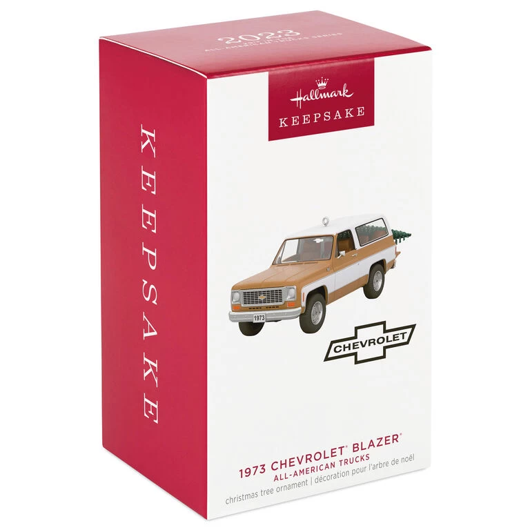 Hallmark All-American Trucks 1973 Chevrolet® Blazer® 2023 Metal Ornament 6 Hallmark All-American Trucks 1973 Chevrolet® Blazer® 2023 Metal Ornament - Image 4