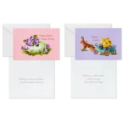 Hallmark Vintage Bunnies And Chicks Boxed Easter Cards, Pack Of 24 -Hallmark Toys Shop Vintage Easter Bunnies Chicks Boxed Easter Cards 5STZ1131 05
