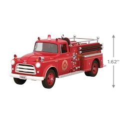 Hallmark Fire Brigade 1956 Dodge Fire Engine 2023 Ornament With Light -Hallmark Toys Shop Vintage Fire Truck Keepsake Ornament 2799QXR8167 03