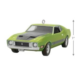 Hallmark Classic American Cars 1973 Ford Mustang Mach 1 2023 Metal Ornament -Hallmark Toys Shop Vintage Ford Mustang Car Keepsake Ornament 2199QXR8157 03
