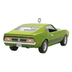 Hallmark Classic American Cars 1973 Ford Mustang Mach 1 2023 Metal Ornament -Hallmark Toys Shop Vintage Ford Mustang Car Keepsake Ornament 2199QXR8157 06