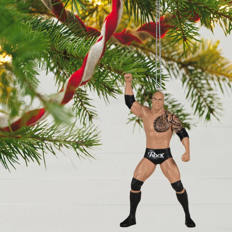 Hallmark WWE The Rock Ornament 4 Hallmark WWE The Rock Ornament - Image 2