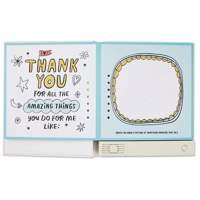 Hallmark What I Love About You! A Color-Your-Own Recordable Storybook - Image 4