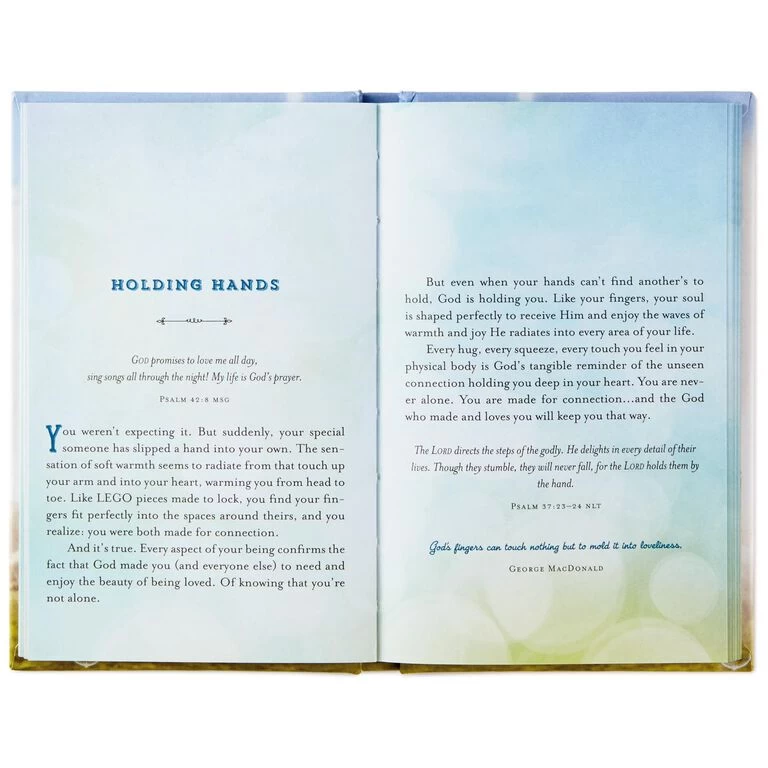 Hallmark When God Thinks Of You He Smiles: Promises For Life Book 4 Hallmark When God Thinks Of You He Smiles: Promises For Life Book - Image 2