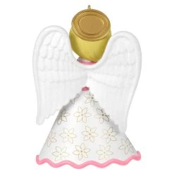 Hallmark Heirloom Angels Ornament -Hallmark Toys Shop White Pink Angel Keepsake Ornament 1699QXR8197 06