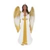 Hallmark Angel Of Adoration Ornament -Hallmark Toys Shop White and Gold Angel Keepsake Ornament 1999QSM7857 01