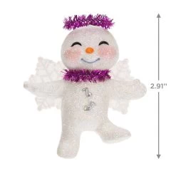 Hallmark Snow Angel Ornament 10 Hallmark Snow Angel Ornament -Hallmark Toys Shop White and Pink Glittery Snow Angel Keepsake Ornament 1399QGO2749 03