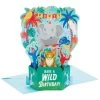 Hallmark Wild Animal Party Boxed Pop-Up Birthday Cards, Pack Of 8 -Hallmark Toys Shop Wild Animal Party PopUp Boxed Birthday Cards 5STZ1174 01