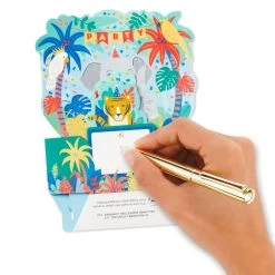 Hallmark Wild Animal Party Boxed Pop-Up Birthday Cards, Pack Of 8 -Hallmark Toys Shop Wild Animal Party PopUp Boxed Birthday Cards 5STZ1174 06