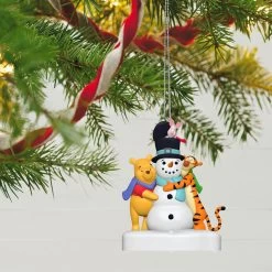 Hallmark Disney Winnie The Pooh A Happy Holiday Hug Musical Ornament -Hallmark Toys Shop Winnie the Pooh Tigger Piglet Keepsake Ornament 2999QXD6737 02